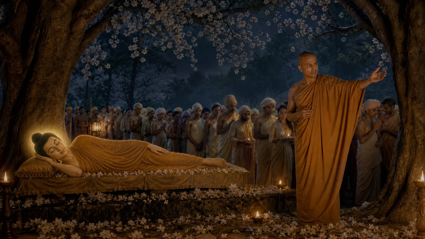 ภาพประกอบตอนที่ ๑๕ คืนที่ไม่มีผู้ให้ตามเสด็จอีก