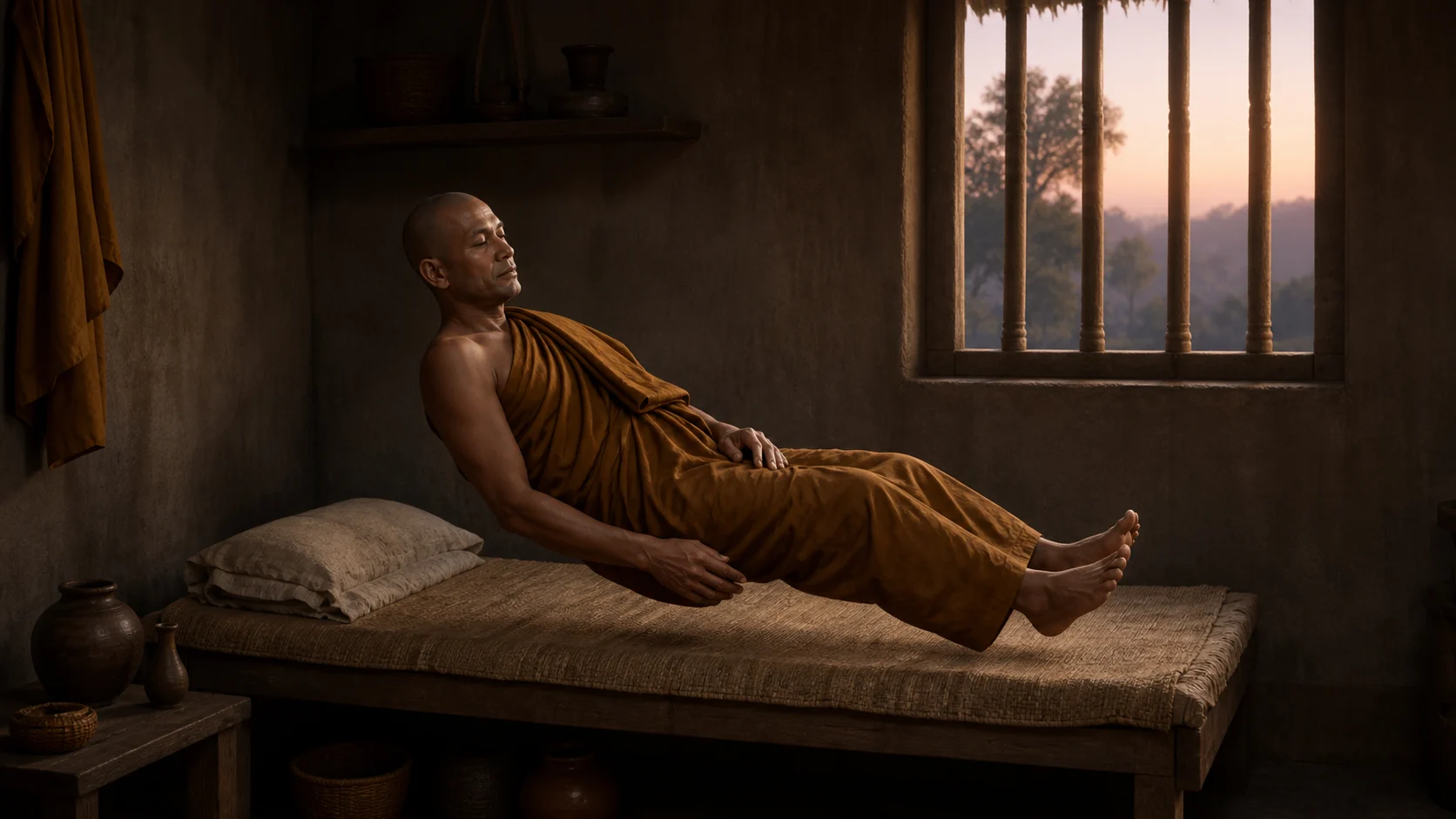 ภาพประกอบตอนที่ ๑๗ ระหว่างยืนกับนอน