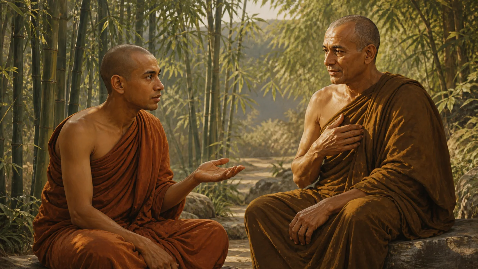 ภาพประกอบตอนที่ ๗ สิ่งที่พระสารีบุตรเห็นในคำว่า “เรา”
