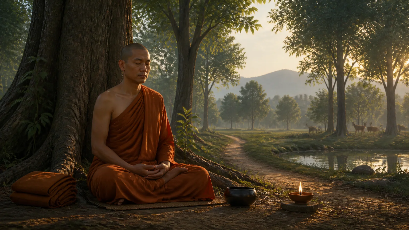 ภาพประกอบตอนที่ ๘ ความดำริของมหาบุรุษเจ็ดข้อ