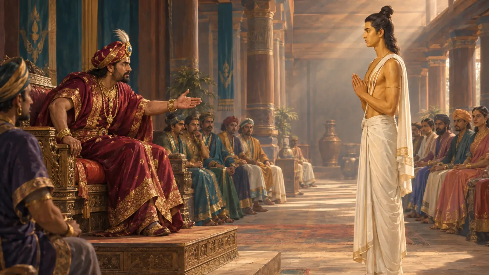 ภาพประกอบตอนที่ ๓ ราชการชิ้นสุดท้ายของปุโรหิต