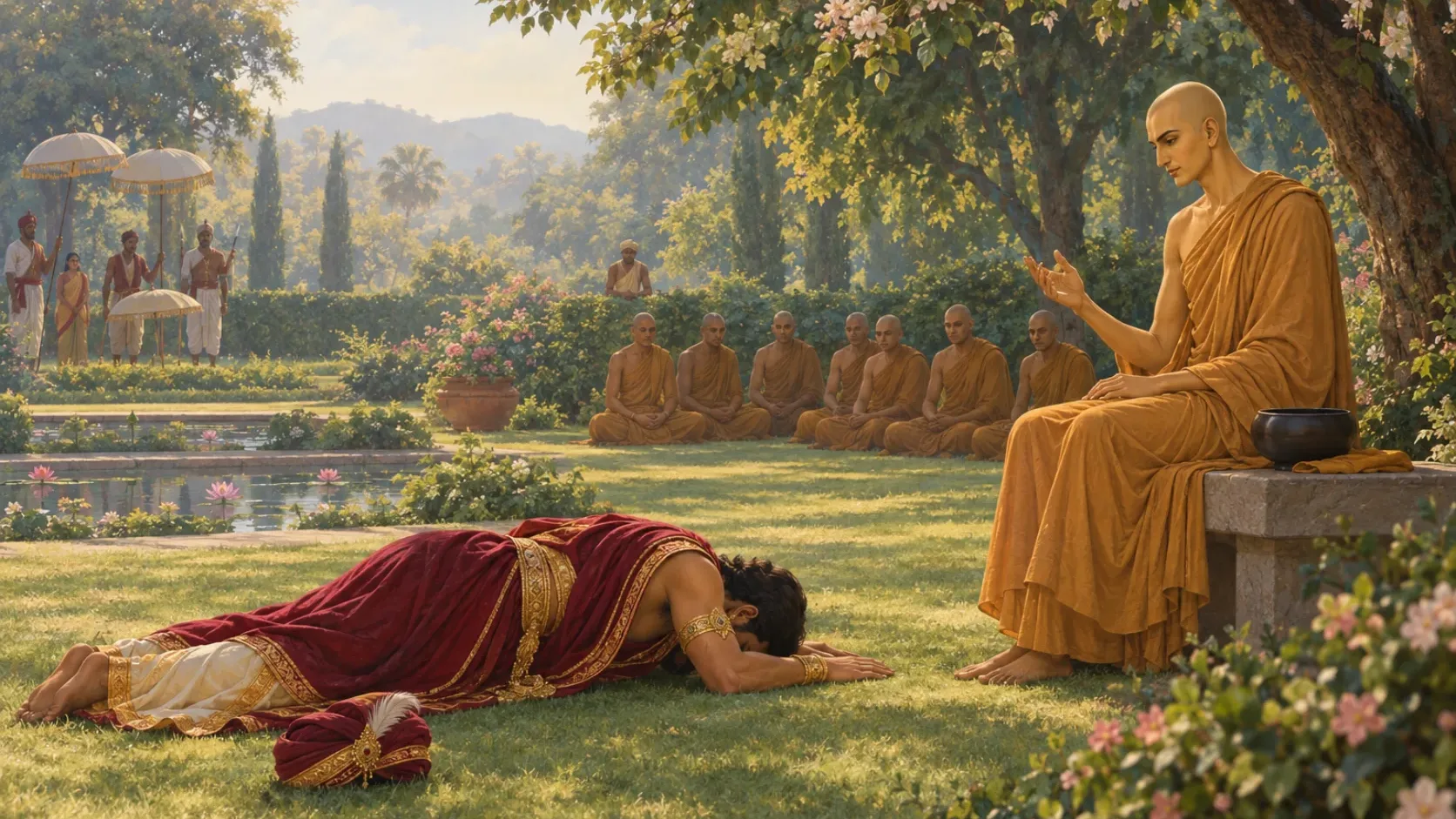 ภาพประกอบตอนที่ ๗ อุทยานกาญจนะ