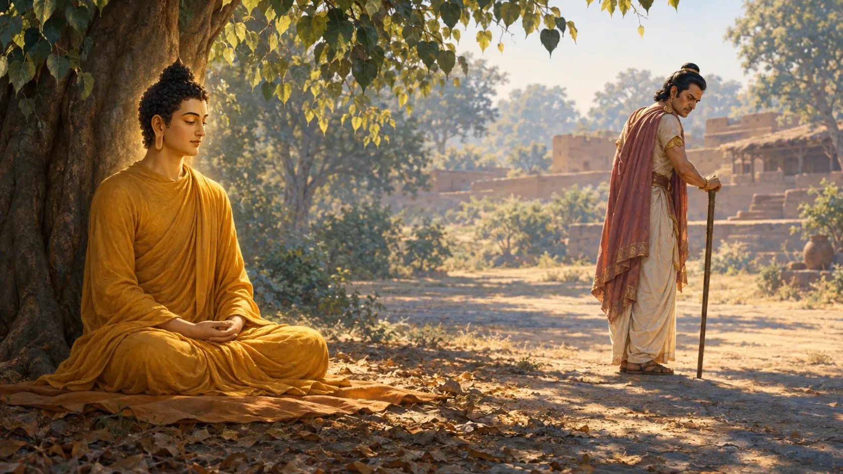 ภาพประกอบตอนที่ ๘ อุทเทสที่ทรงแสดงไว้โดยย่อ