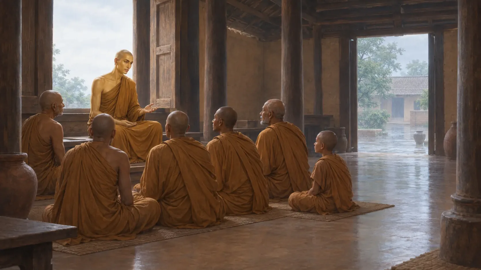 ภาพประกอบตอนที่ ๑๑ ผู้มีราตรีเดียวเจริญ