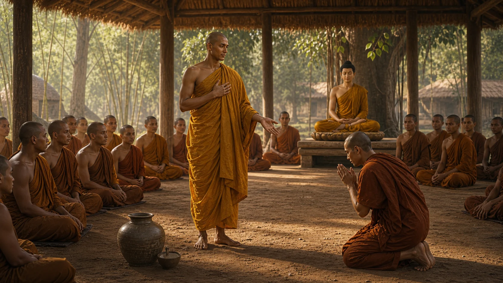 ภาพประกอบตอนที่ ๑๓ เมื่ออัครสาวกถูกกล่าวหา