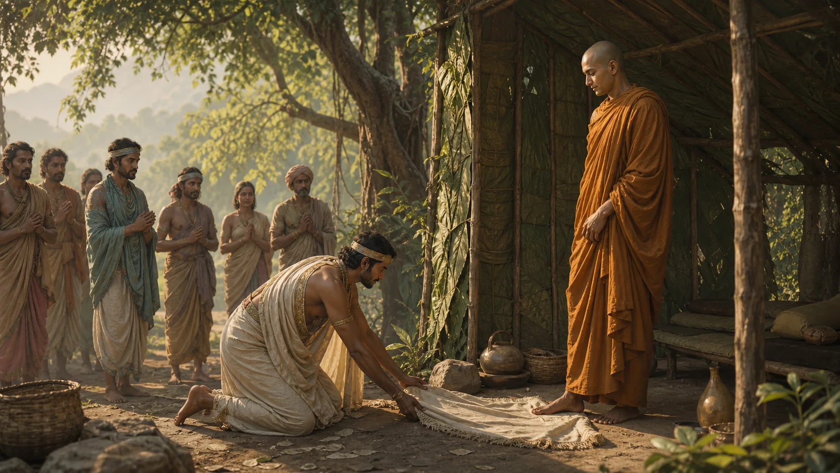 ภาพประกอบตอนที่ ๒ บุพกรรมของฝ่าเท้าคู่นี้
