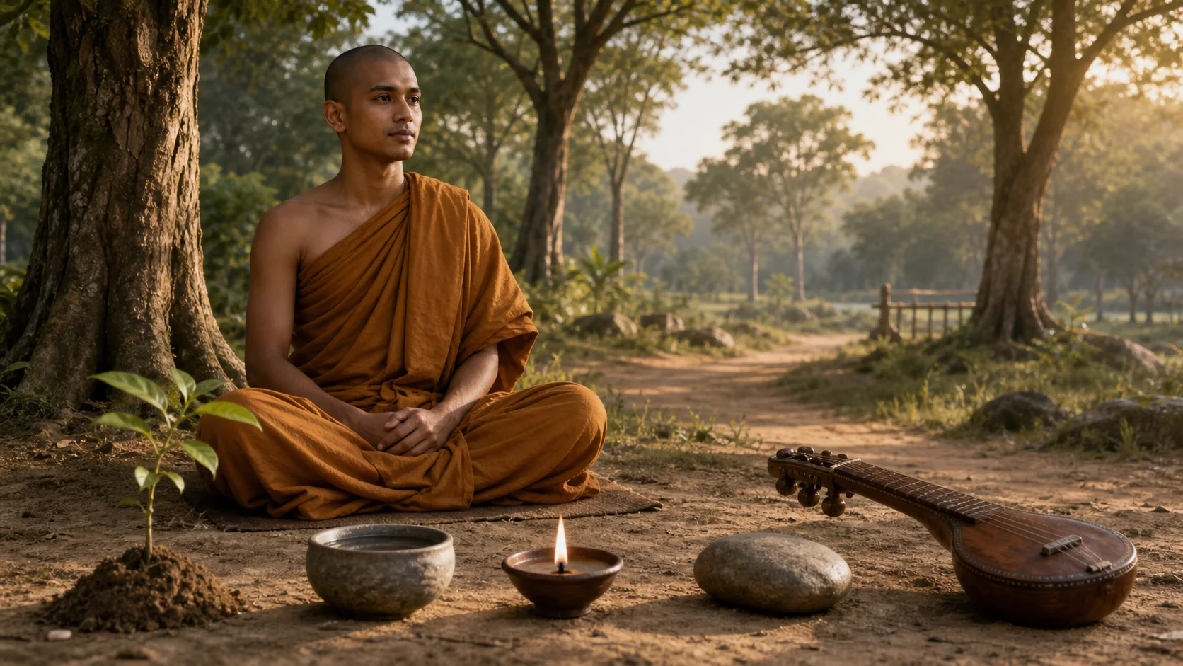 ภาพประกอบตอนที่ ๑๒ อินทรีย์ต้องเสมอกัน