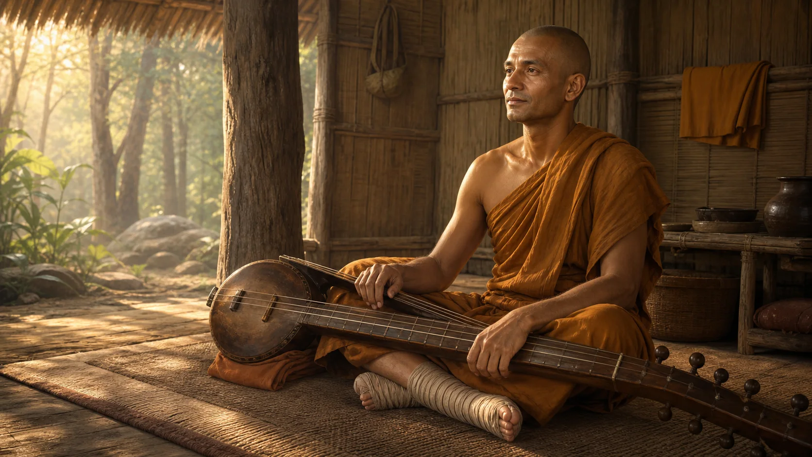 ภาพประกอบตอนที่ ๒๑ พระโสณะไม่ได้ชนะด้วยกำลัง แต่ชนะด้วยความเข้าใจ