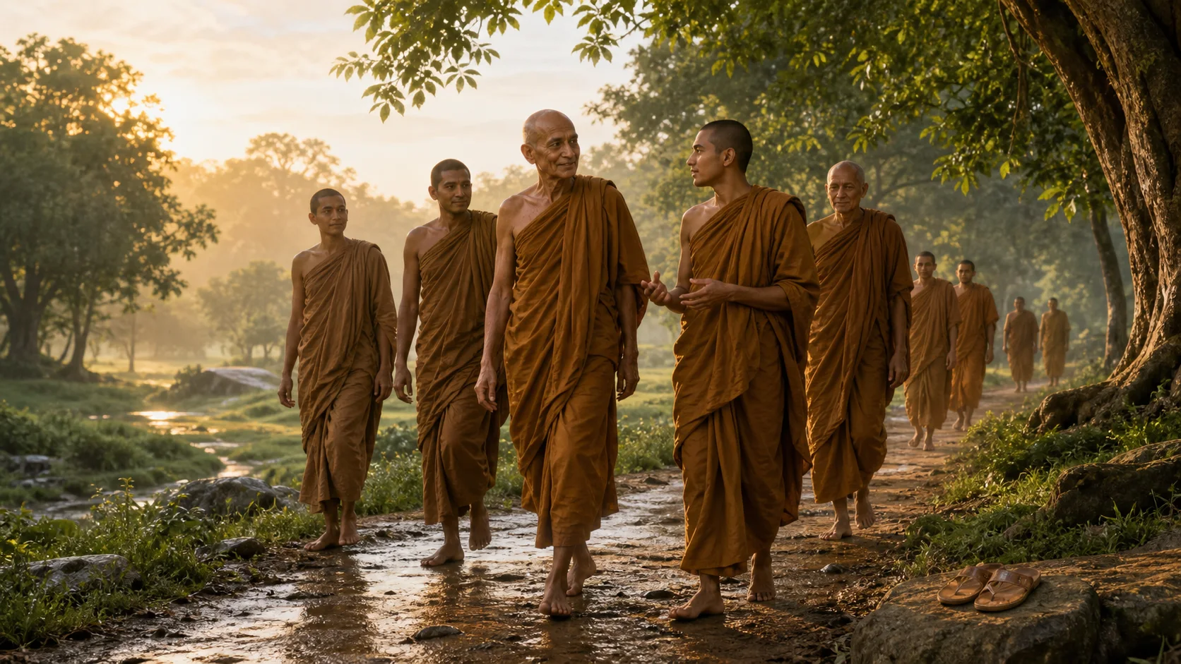ภาพประกอบตอนที่ ๒๕ ความเพียรที่ถูกเสียง